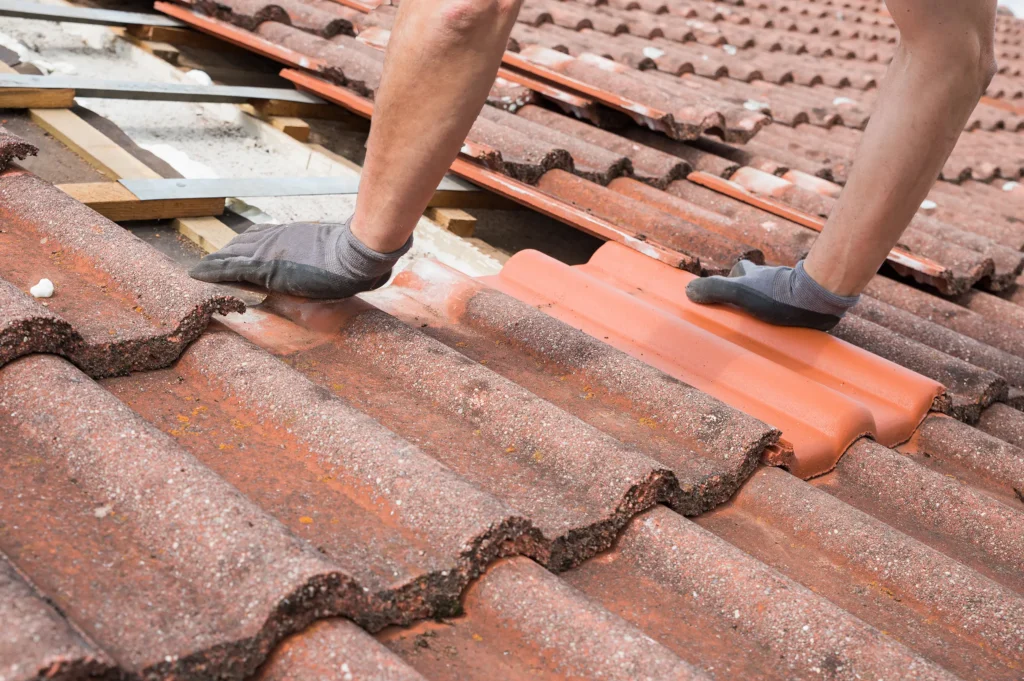 tile roof repair in Las Vegas